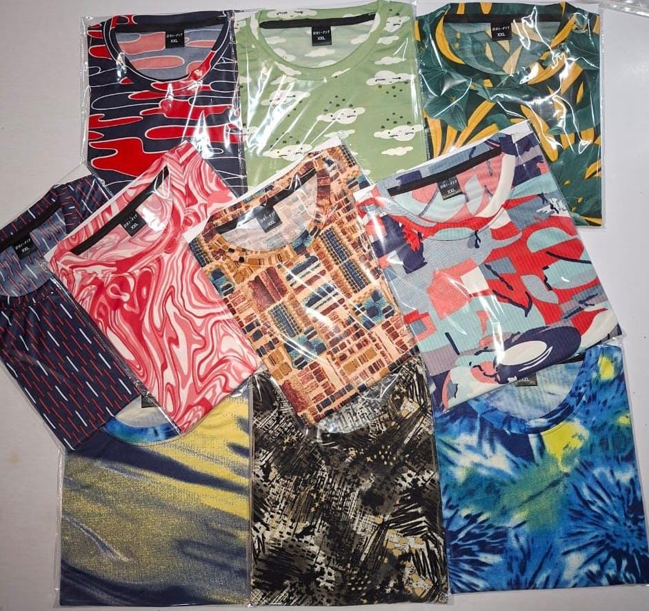 10 printed lycra tshirt 999 only