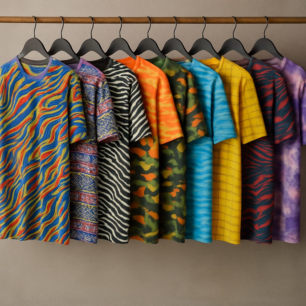10 printed lycra tshirt 999 only