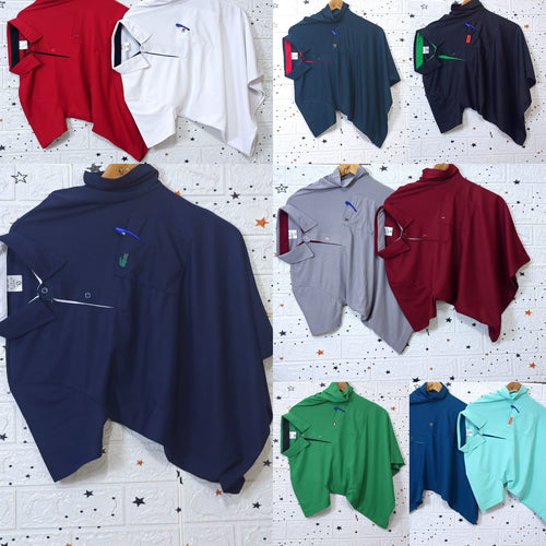 "Exclusive Offer: 5 Lycra Collar T-shirts with Pocket for ₹999 – COD Available!"