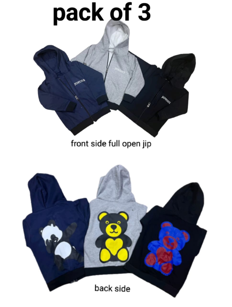 kids hoodie 449 only 3 pcs