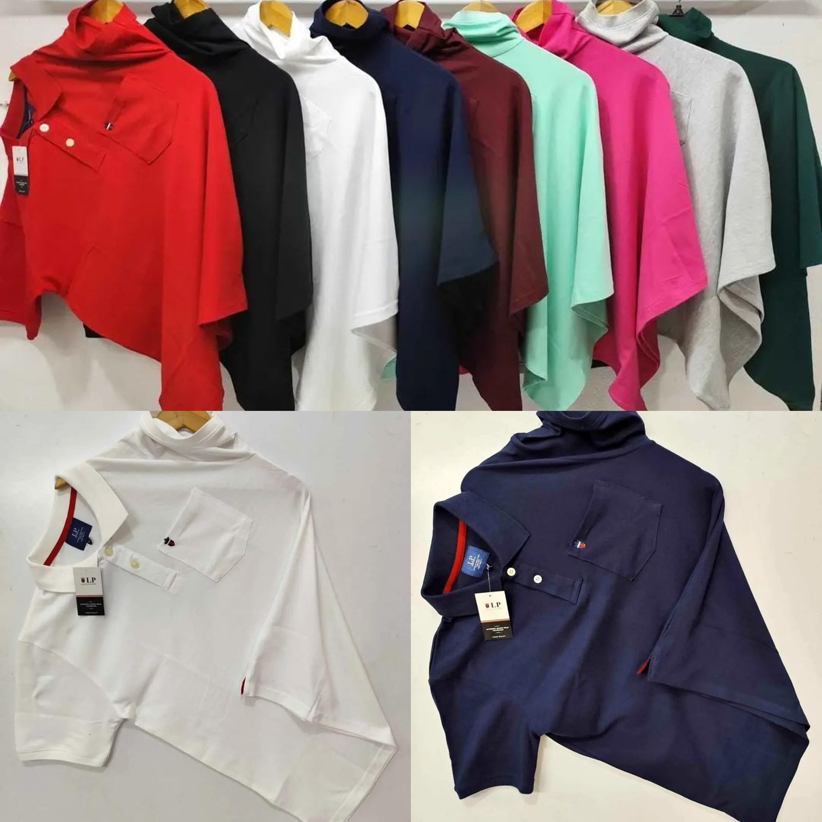"Exclusive Offer: 5 Lycra Collar T-shirts with Pocket for ₹999 – COD Available!"